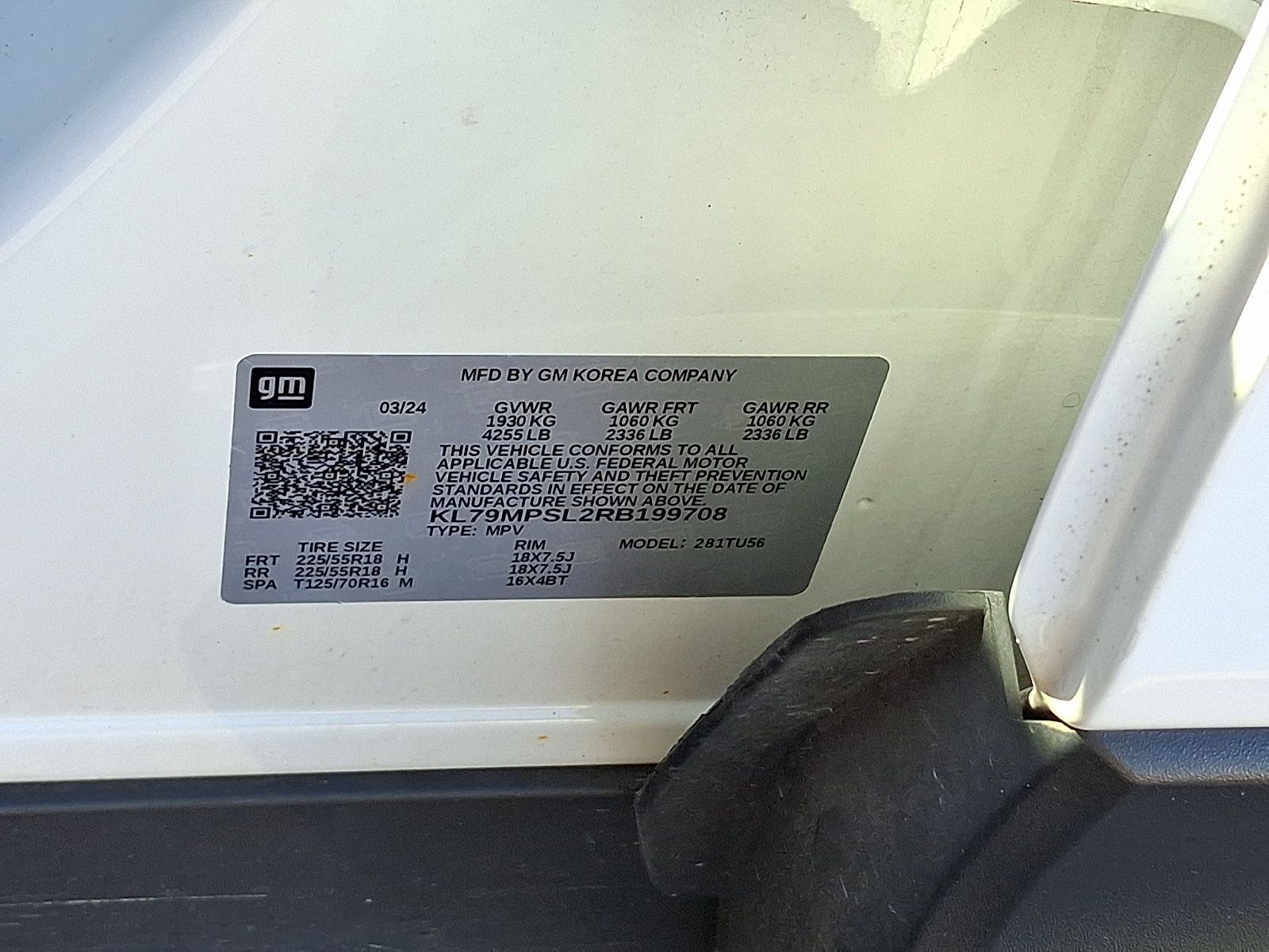 Used 2024 Chevrolet TrailBlazer LT w/ Convenience Package FWD image 25