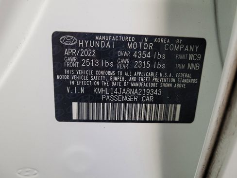 Used 2022 Hyundai Sonata SEL w/ Convenience Package FWD image 33