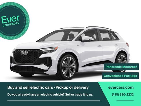 Used 2023 Audi Q4 e-tron Premium Plus w/ Premium Plus AWD/4WD image 1