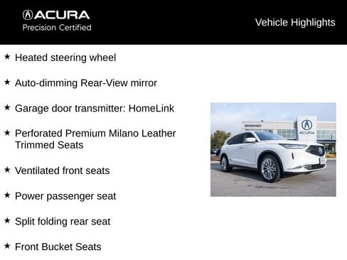 Certified 2023 Acura MDX SH-AWD w/ Advance Package image 21