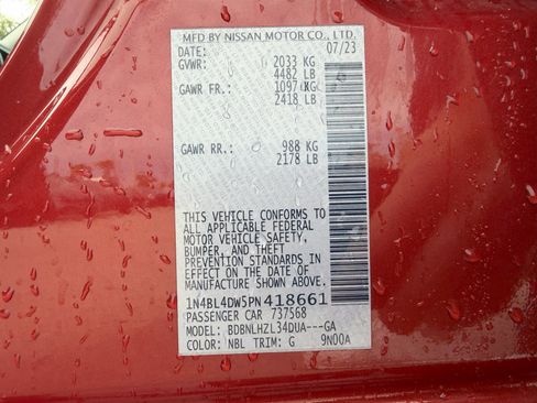 Certified 2023 Nissan Altima 2.5 SV image 26