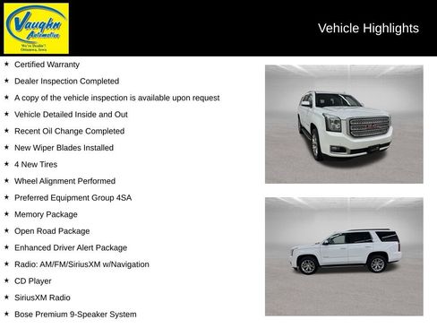 Used 2020 GMC Yukon SLT w/ Open Road Package AWD/4WD image 2