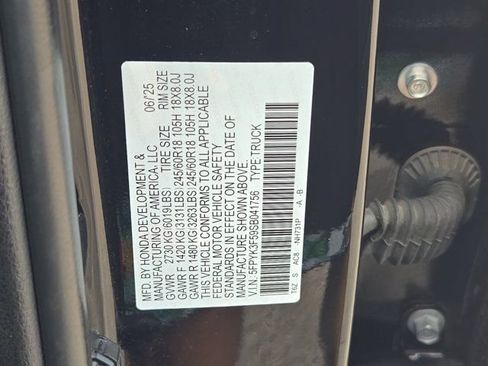 Used 2025 Honda Ridgeline RTL image 33