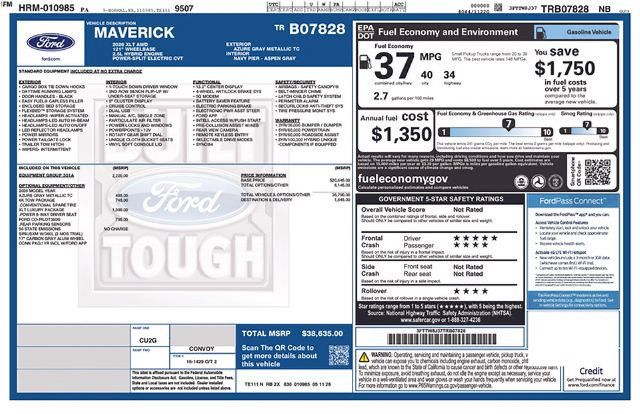 Used 2026 Ford Maverick XLT w/ Equipment Group 301A AWD/4WD image 25