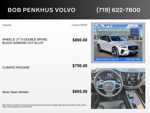 Used 2023 Volvo XC60 B6 Ultimate w/ Climate Package image 5