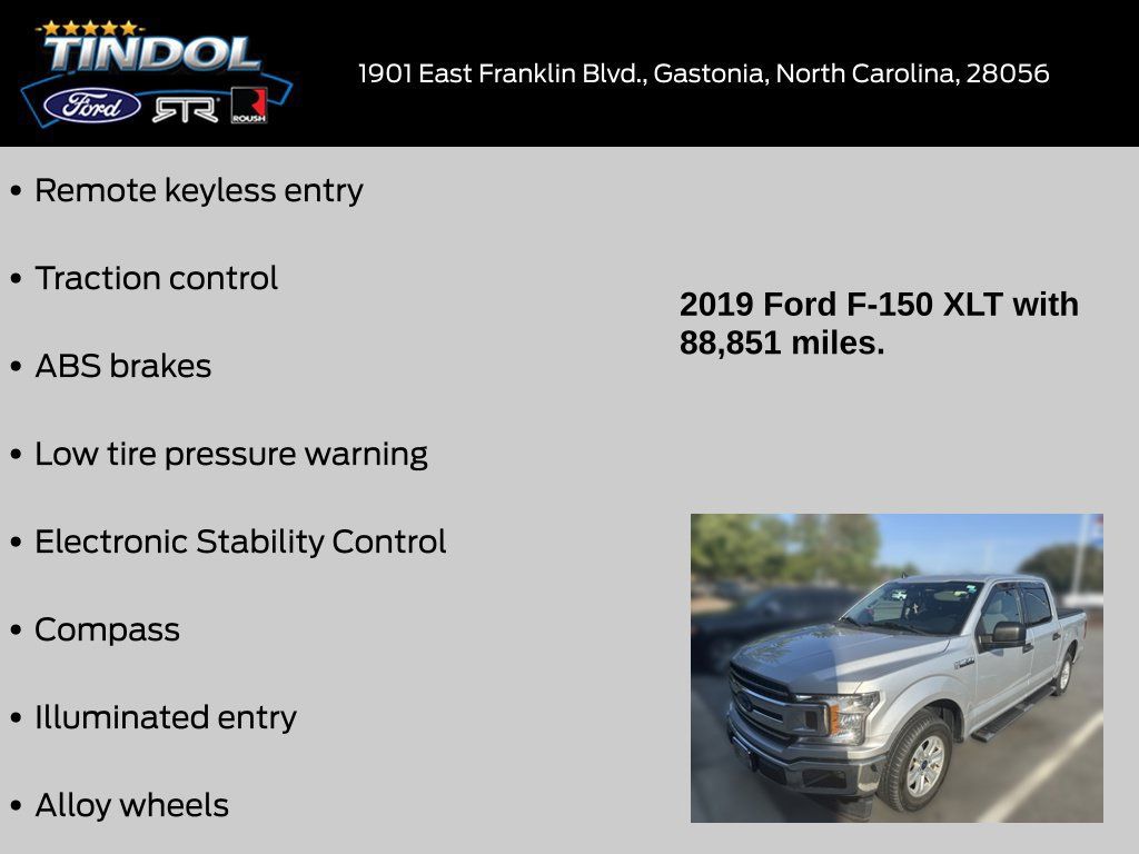 Used 2019 Ford F150 XLT RWD image 15