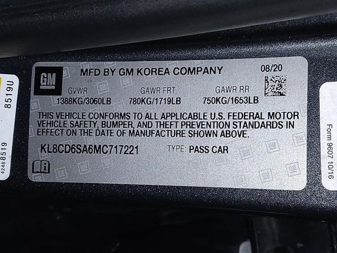 Used 2021 Chevrolet Spark LT image 33