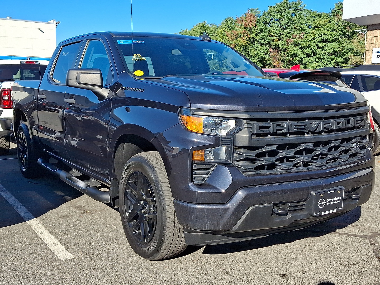 Used 2023 Chevrolet Silverado 1500 Custom w/ LPO, Dark Essentials Package AWD/4WD image 2