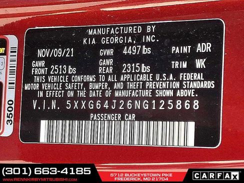 Used 2022 Kia K5 GT-Line w/ GT-Line Awd Premium Package image 29