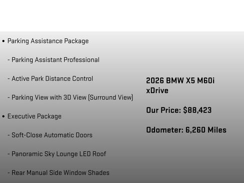 Used 2026 BMW X5 M60i image 12