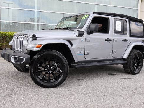 Used 2021 Jeep Wrangler Unlimited Sahara w/ Cold Weather Group image 1