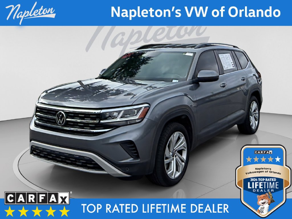 Used 2022 Volkswagen Atlas SE FWD image 1