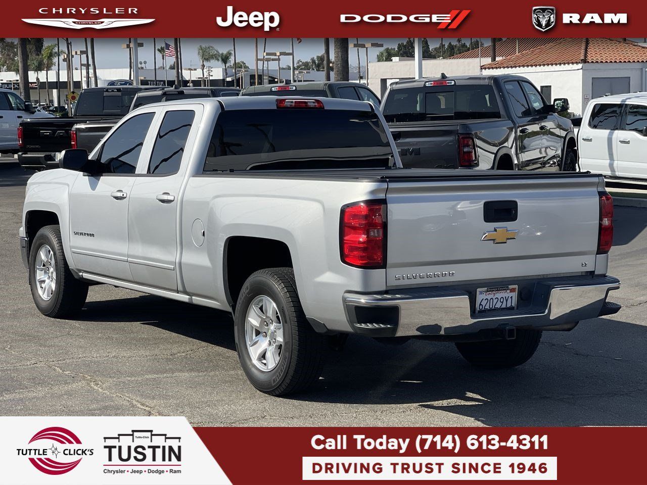 Used 2015 Chevrolet Silverado 1500 LT w/ Trailering Package RWD image 4
