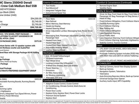 New 2026 GMC Sierra 2500 Denali Ultimate AWD/4WD image 2