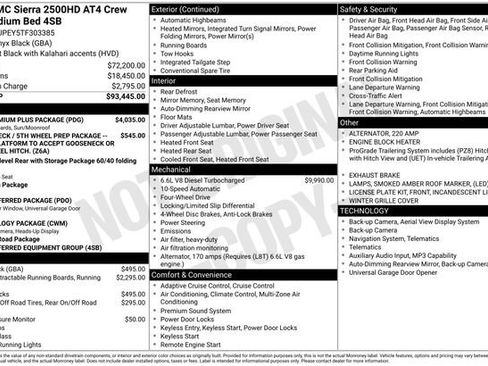 New 2026 GMC Sierra 2500 AT4 w/ AT4 Premium Plus Package AWD/4WD image 26