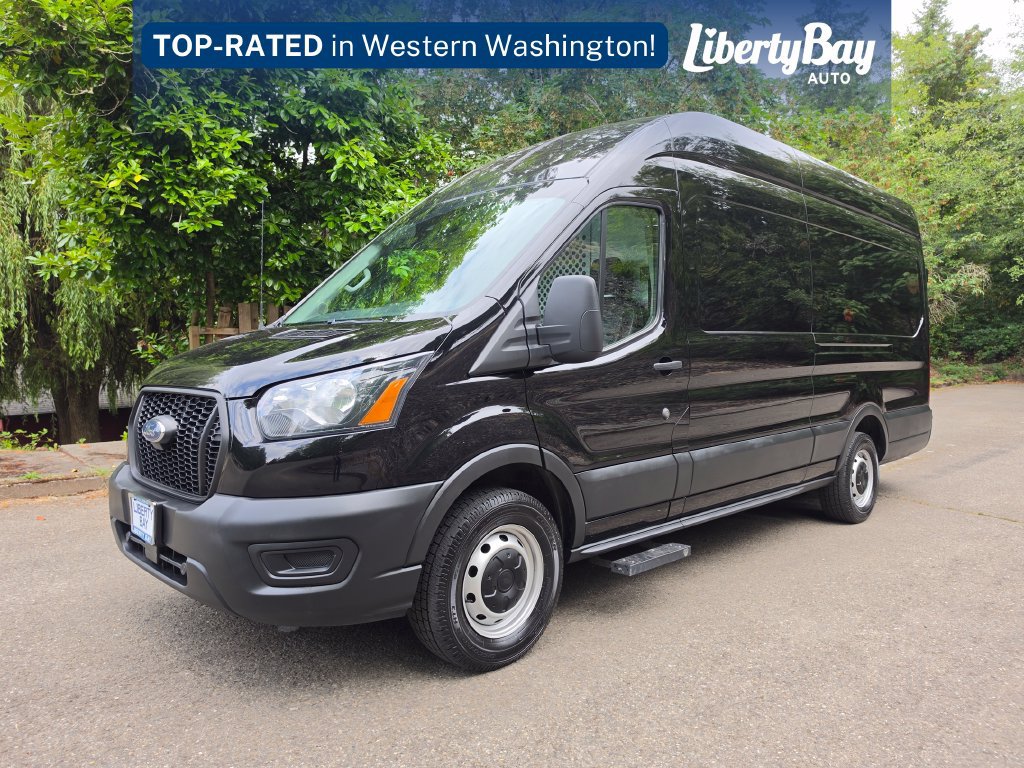 Used 2023 Ford Transit 250 148 High Roof Extended w/ Load Area Protection Package RWD image 1
