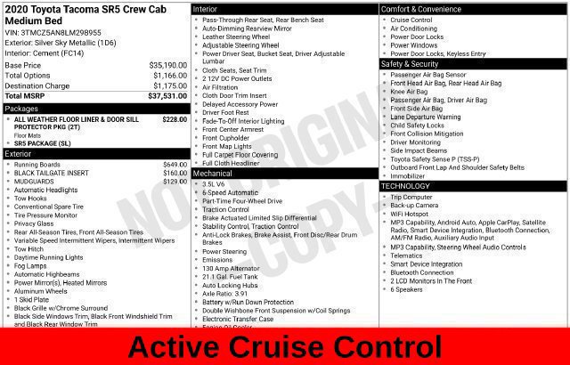 Used 2020 Toyota Tacoma SR5 AWD/4WD image 42