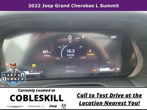 Used 2022 Jeep Grand Cherokee L Summit w/ Advanced Protech Group IV AWD/4WD image 16