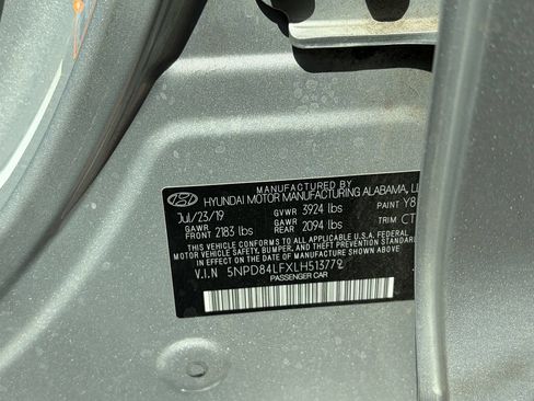 Used 2020 Hyundai Elantra SEL w/ Cargo Package (C1) FWD image 15