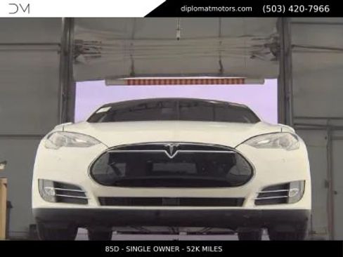Used 2015 Tesla Model S 85D AWD/4WD image 3