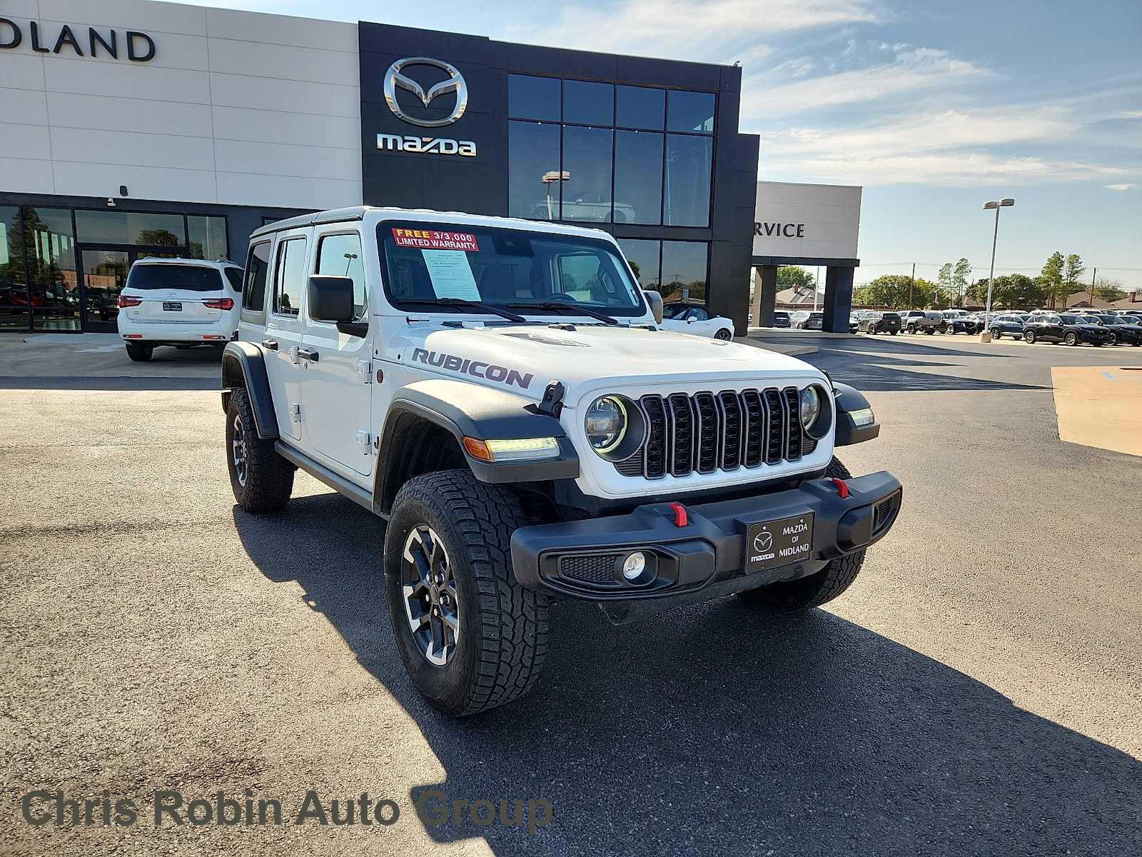 Used 2025 Jeep Wrangler Unlimited Rubicon AWD/4WD image 1