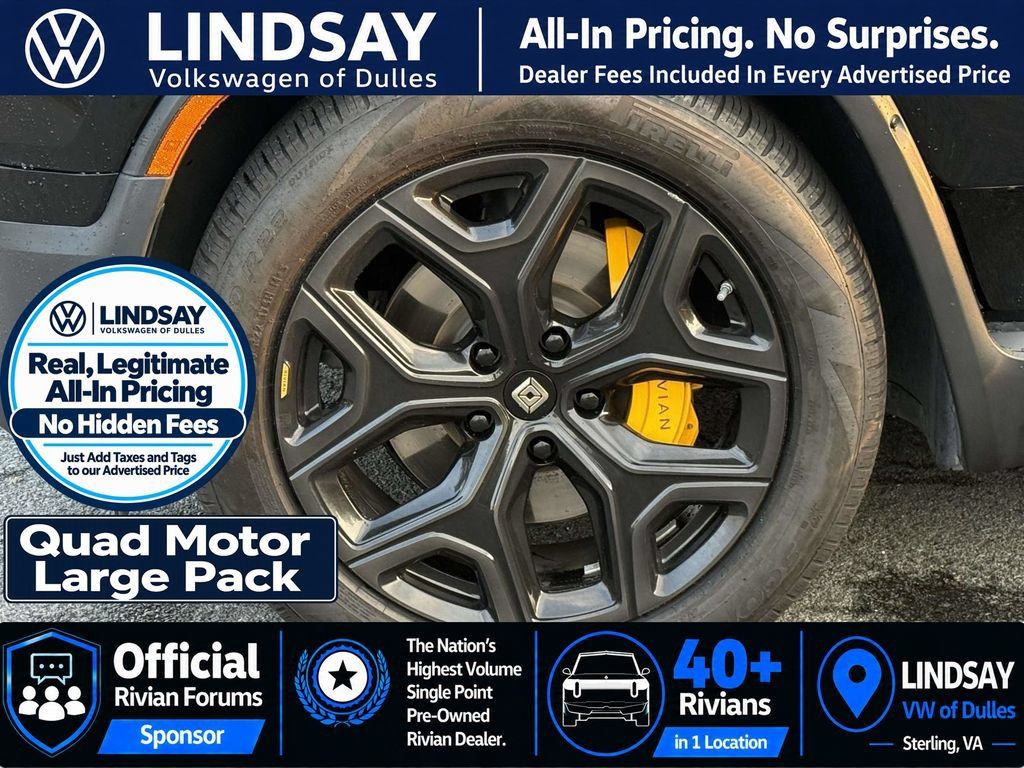 Used 2023 Rivian R1T Adventure Quad AWD/4WD image 10