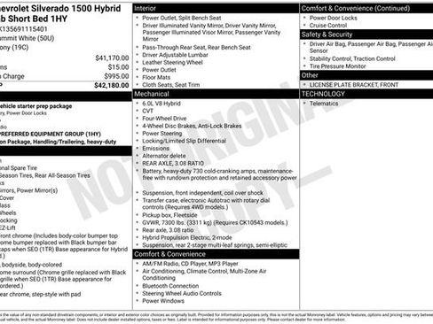 Used 2009 Chevrolet Silverado 1500 4x4 Crew Cab Hybrid image 10