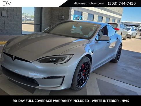 Used 2024 Tesla Model S Plaid AWD/4WD image 1