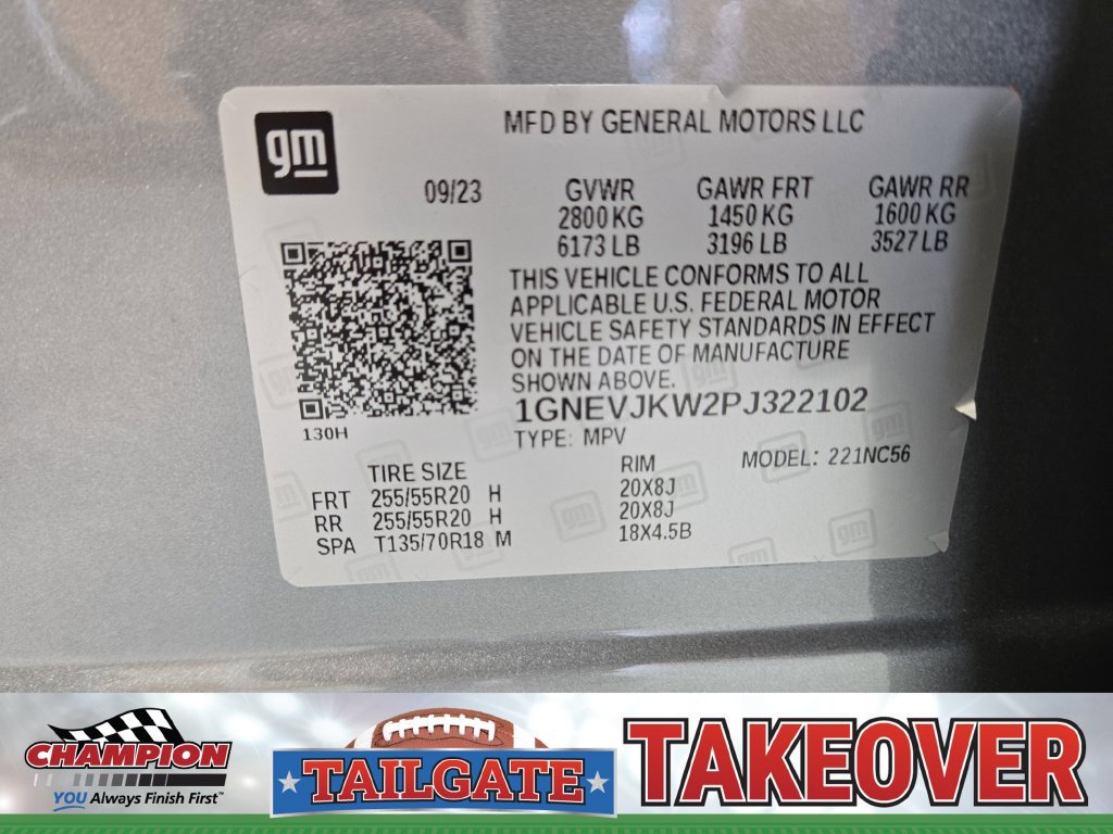 Used 2023 Chevrolet Traverse RS AWD/4WD image 37