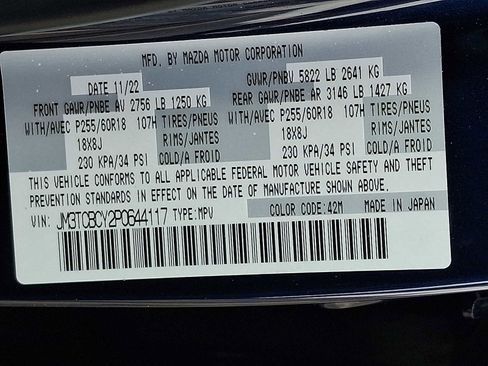 Certified 2023 MAZDA CX-9 Touring image 29