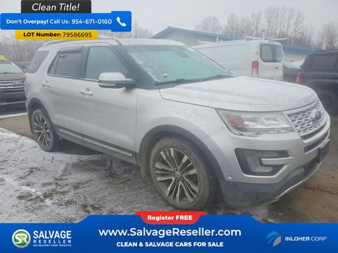 Used 2017 Ford Explorer Platinum AWD/4WD image 5