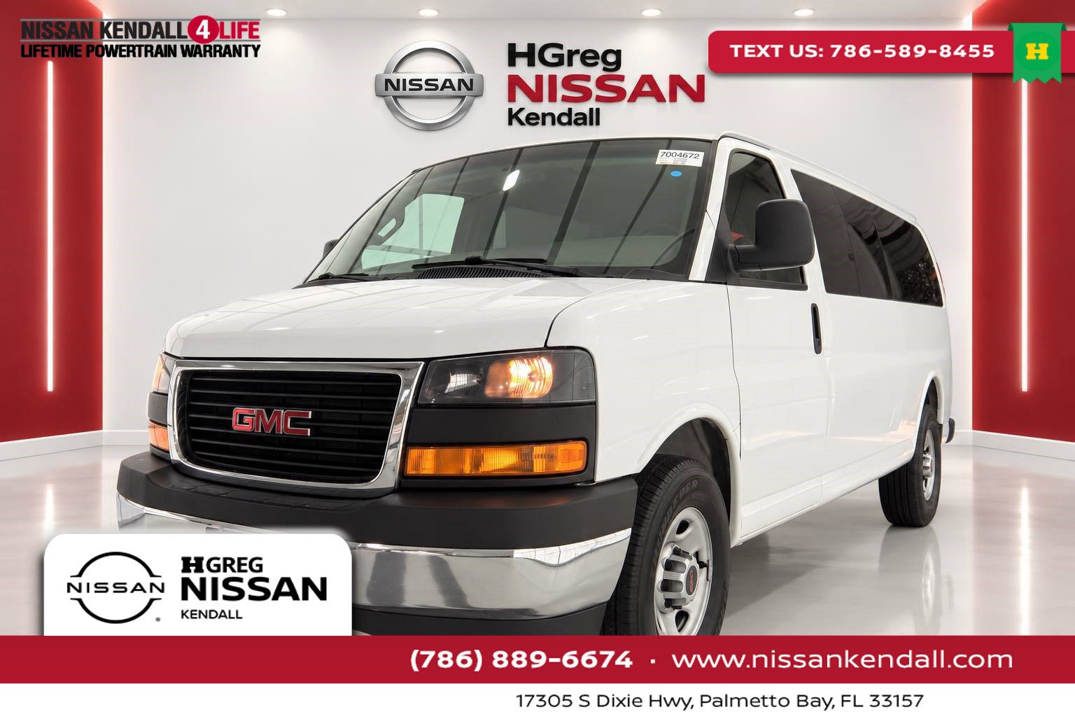 Used 2023 GMC Savana 3500 LS w/ Chrome Appearance Package RWD image 1