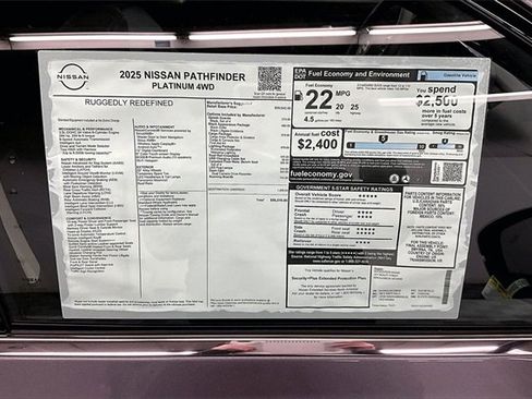 New 2025 Nissan Pathfinder Platinum image 39