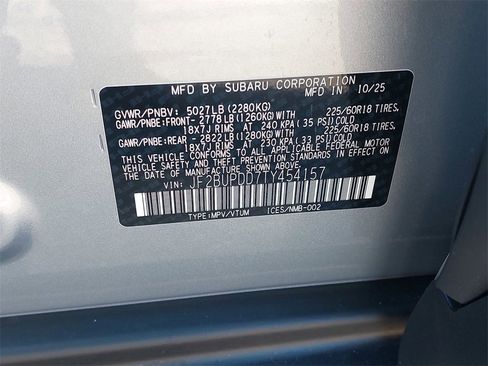 New 2026 Subaru Outback Limited image 32