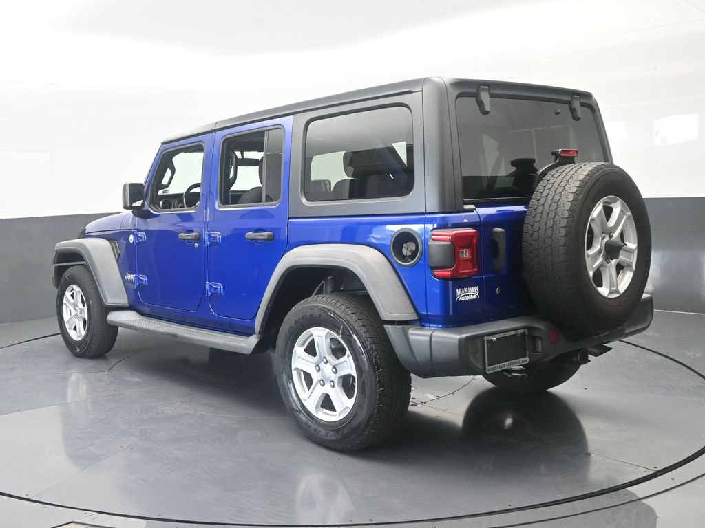 Used 2018 Jeep Wrangler Unlimited Sport S AWD/4WD image 4