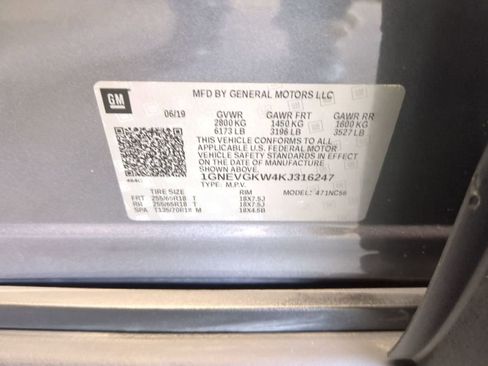 Used 2019 Chevrolet Traverse LT image 40