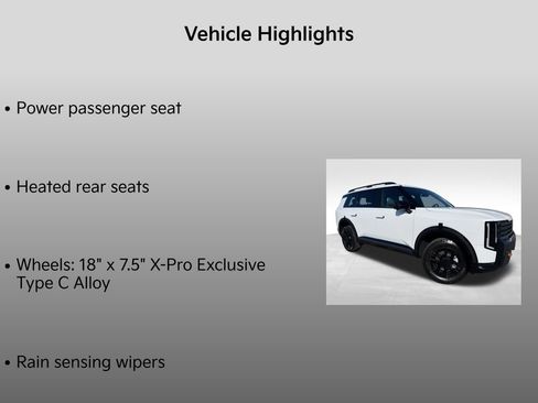 New 2027 Kia Telluride SX Prestige X-Pro AWD/4WD image 35