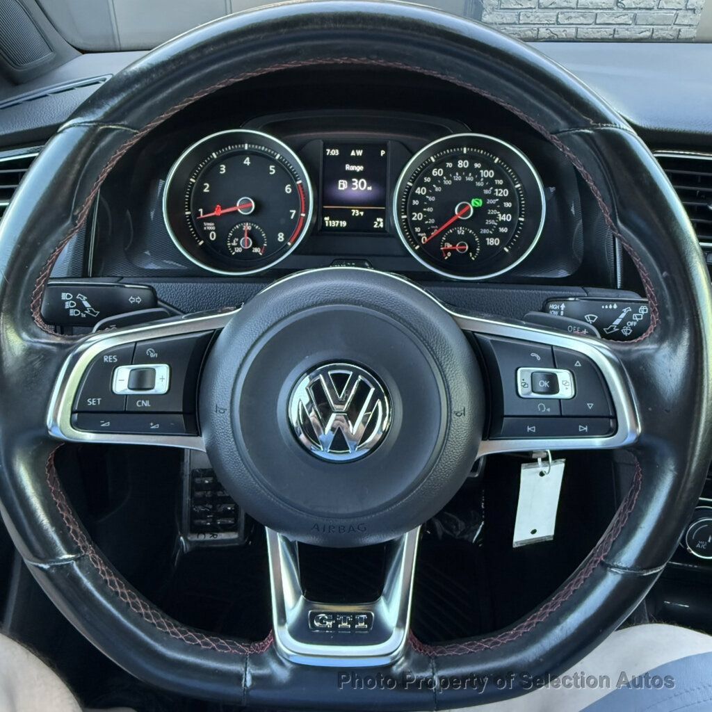 Used 2015 Volkswagen GTI S w/ Lighting Package (SEL) FWD image 24