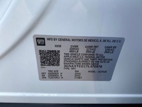 New 2026 Chevrolet Equinox RS AWD/4WD image 31