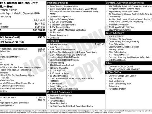 Used 2022 Jeep Gladiator Rubicon w/ Trailer Tow Package image 5