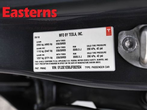 Used 2018 Tesla Model 3 Performance AWD/4WD image 30