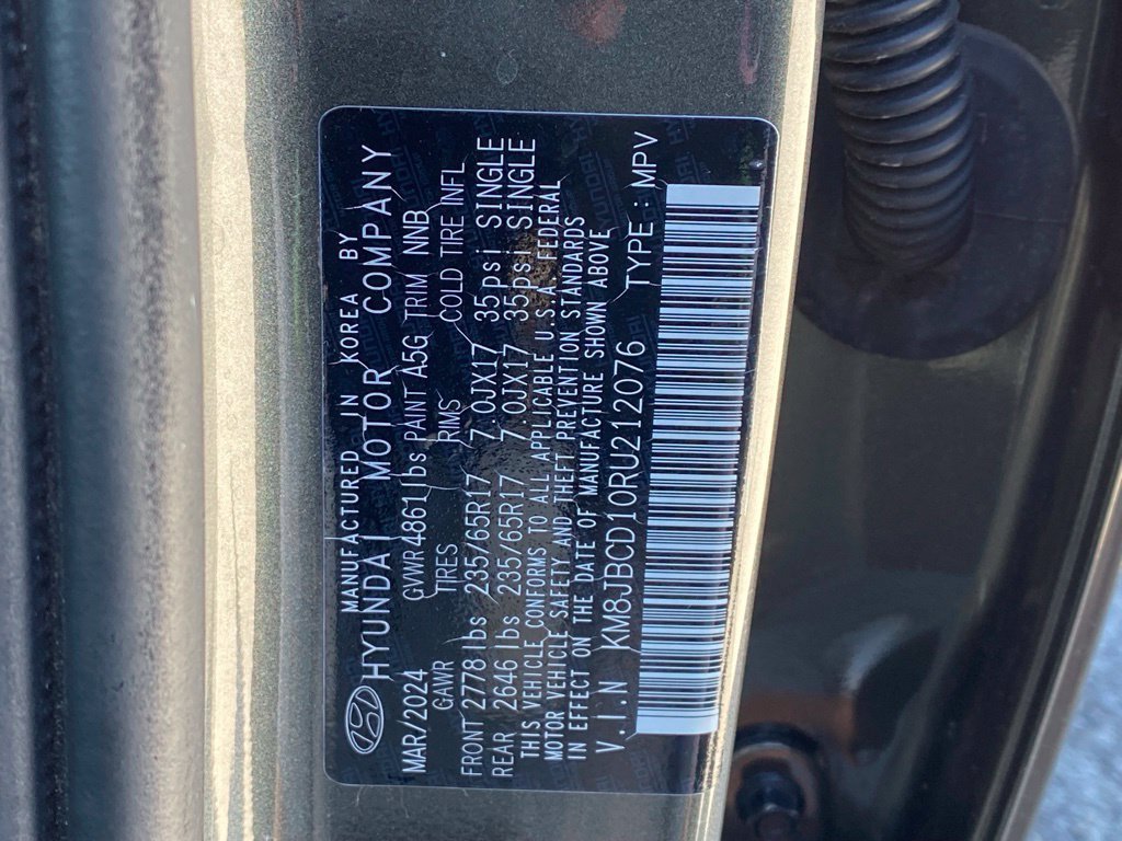 Used 2024 Hyundai Tucson Blue AWD/4WD image 16
