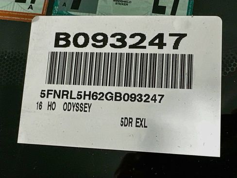 Used 2016 Honda Odyssey EX-L image 22