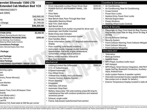 Certified 2022 Chevrolet Silverado 1500 Custom w/ Rally Edition AWD/4WD image 5