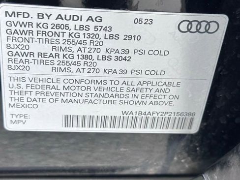 Used 2023 Audi SQ5 Premium Plus w/ Premium Plus Package AWD/4WD image 24