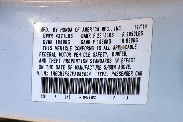 Used 2015 Honda Accord EX-L image 13