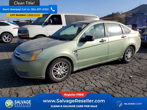 Used 2008 Ford Focus Sedan FWD image 1