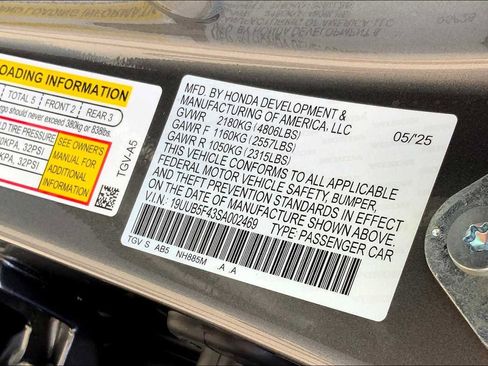 New 2025 Acura TLX w/Technology Package image 17