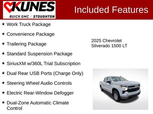 Used 2025 Chevrolet Silverado 1500 LT image 3