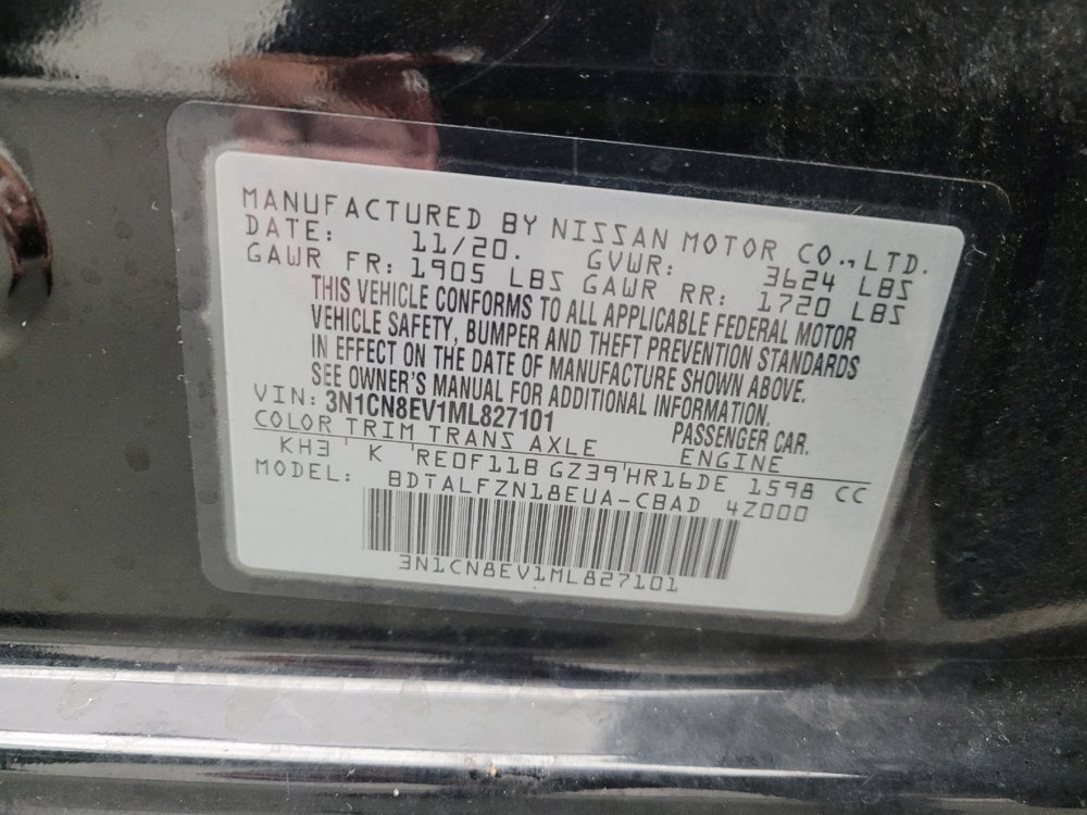 Used 2021 Nissan Versa SV FWD image 33